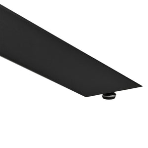 Structură de masă Oberau oțel negru în diferite dimensiuni [en.casa]
