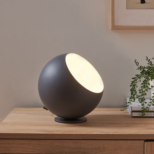 Lampa de masa Lukkodso 20x20 cm 1xE27 max 60W metal [lux.pro] 