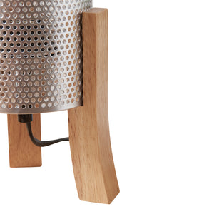 Lampa de masa Joelleldsvin 30x14x14 cm metal lemn [lux.pro]