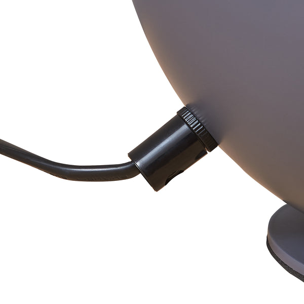 Lampa de masa Lukkodso 20x20 cm 1xE27 max 60W metal [lux.pro] 