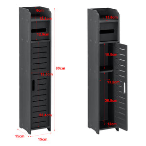 Suport pentru hârtie igienică Leoben 80x15x15 cm culori diverse [en.casa]