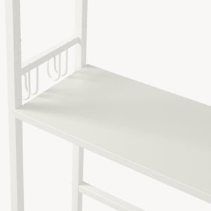 Raft deasupra vasului WC cu 3 polite depozitare Ljukhobro 164x63x20 cm [en.casa]