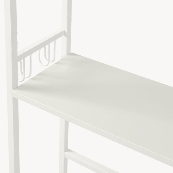 Raft deasupra vasului WC cu 3 polite depozitare Ljukhobro 164x63x20 cm [en.casa]
