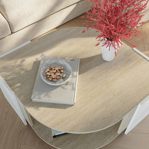 Masa cafea Klipsari 75x75x40 cm [en.casa]