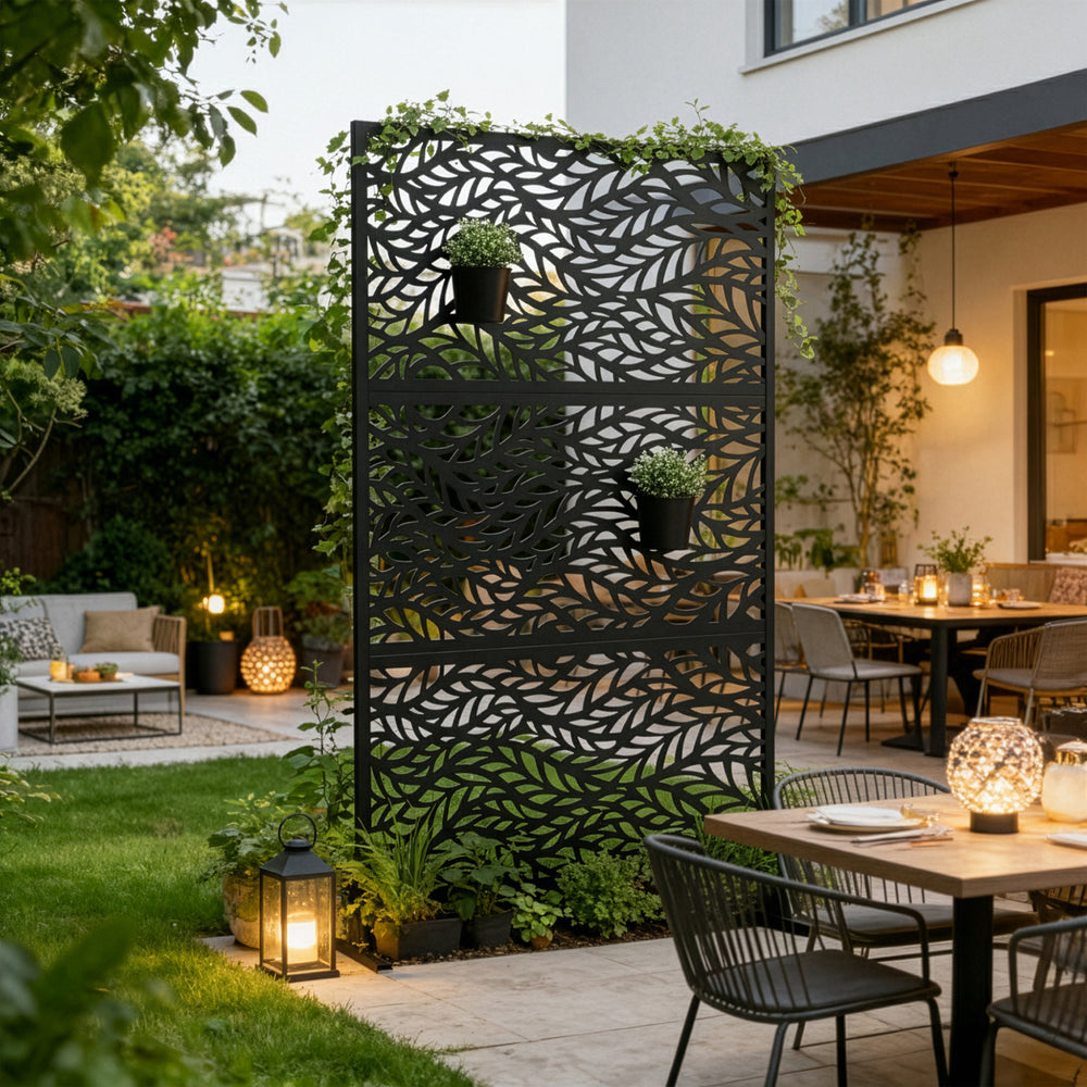 Perete despartitor And otel negru [casa.pro]