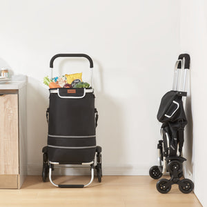 Carucior cumparaturi manevrabil pe scari Neef aluminiu 41L 20Kg  [en.casa]