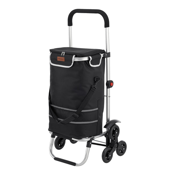 Carucior cumparaturi manevrabil pe scari Neef aluminiu 41L 20Kg  [en.casa]