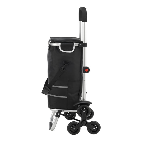 Carucior cumparaturi manevrabil pe scari Neef aluminiu 41L 20Kg  [en.casa]
