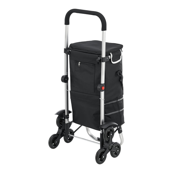 Carucior cumparaturi manevrabil pe scari Neef aluminiu 41L 20Kg  [en.casa]
