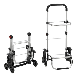 Carucior cumparaturi manevrabil pe scari Neef aluminiu 41L 20Kg  [en.casa]