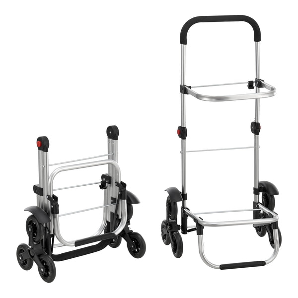 Carucior cumparaturi manevrabil pe scari Neef aluminiu 41L 20Kg  [en.casa]
