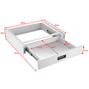 Cadru universal suprapunere uscator - masina de spalat rufe AAWR-801x masuri si modele diferite [en.casa]