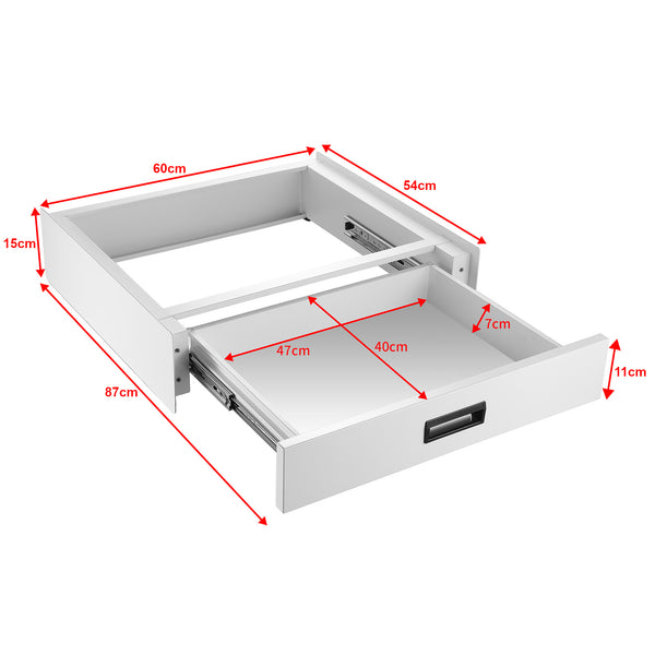 Cadru universal suprapunere uscator - masina de spalat rufe AAWR-801x masuri si modele diferite [en.casa]
