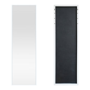 Oglinda usa lungime intreaga Lesina NEU 120x37x2cm aluminiu [en.casa]