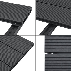 Pardoseala WPC exterior Deilingen masuri si culori diferire [neu.holz]