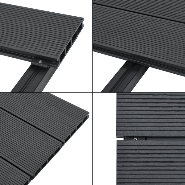 Pardoseala WPC exterior Deilingen masuri si culori diferire [neu.holz]