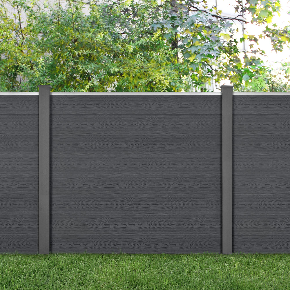 Gartenzaun Pinto in versch. Größen Grau neu.holz - premiumXL