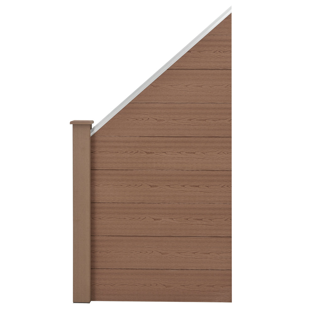 Gartenzaun Segovia WPC in versch. Ausführungen [neu.holz] - premiumXL