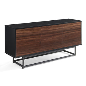 Comoda Boxholm cu 3 usi push-to-open [en.casa]
