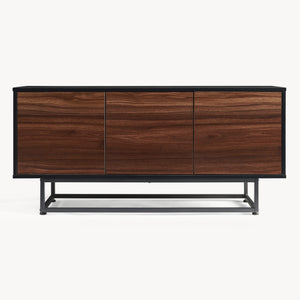 Comoda Boxholm cu 3 usi push-to-open [en.casa]