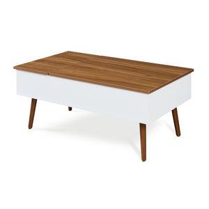 Masuta cafea cu spatiu depozitare Flesen 92x52x40,5 cm [en.casa]