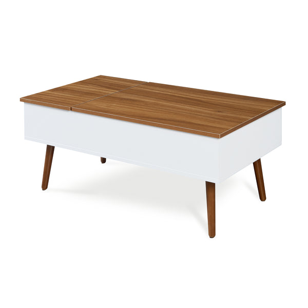 Masuta cafea cu spatiu depozitare Flesen 92x52x40,5 cm [en.casa]