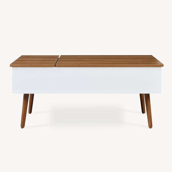 Masuta cafea cu spatiu depozitare Flesen 92x52x40,5 cm [en.casa]