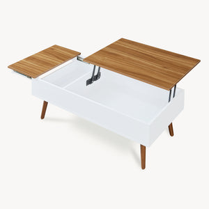 Masuta cafea cu spatiu depozitare Flesen 92x52x40,5 cm [en.casa]