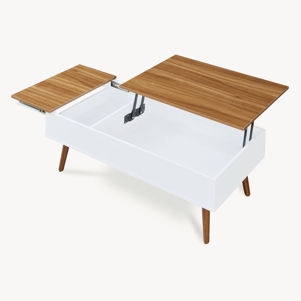 Masuta cafea cu spatiu depozitare Flesen 92x52x40,5 cm [en.casa]