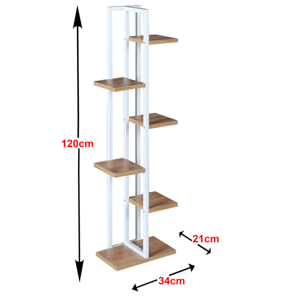 Suport pentru plante Tohmajarvi 120x34x21 cm culori diferite [en.casa]