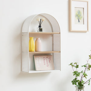 Raft de perete Jaller 53x35x14 cm [en.casa]