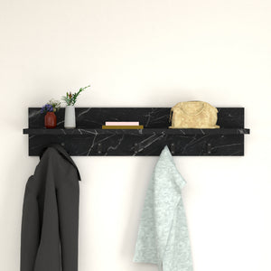 Cuier perete Hammarö 80x13x18cm pal [en.casa]