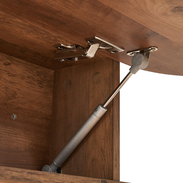 Cuier de perete cu compartiment depozitare Vilkön 30x80x16 cm [en.casa]