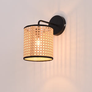 Aplica perete PXQD-0014 Southend neu 1xE14, max. 40W, negru bej [lux.pro]