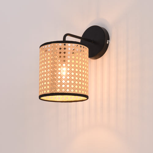 Aplica perete PXQD-0014 Southend neu 1xE14, max. 40W, negru bej [lux.pro]