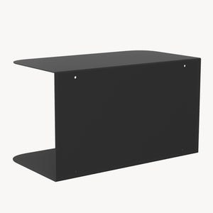 Raft de perete cu 2 niveluri Notodden 23x40x23 cm otel [en.casa]