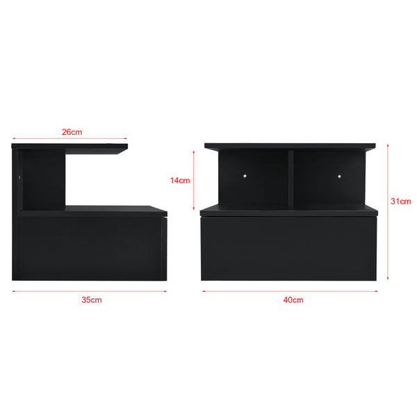 Noptiera suspendata Amberg 40x35x31 cm [en.casa]