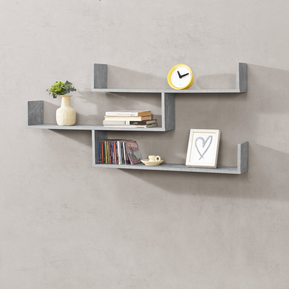 Wandregal Grimstad 119 x 18 x 55 cm versch. Farben en.casa - premiumXL