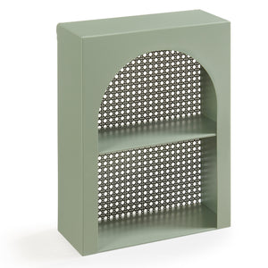 Raft de perete Jäller 40x30x13 cm metal [en.casa]