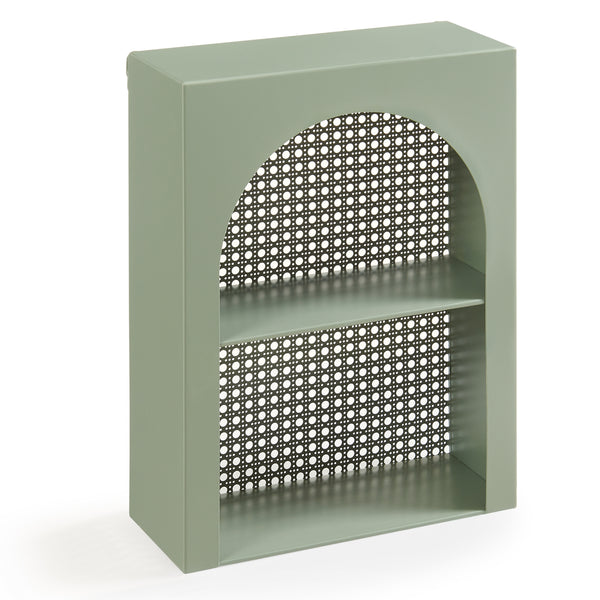 Raft de perete Jäller 40x30x13 cm metal [en.casa]