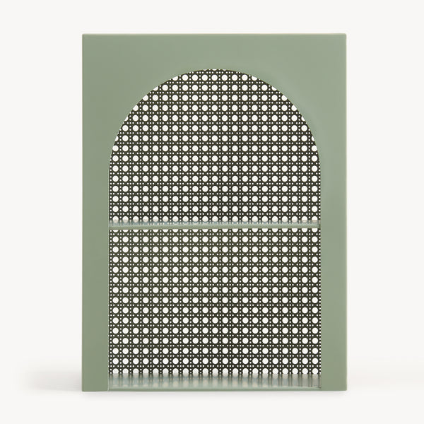 Raft de perete Jäller 40x30x13 cm metal [en.casa]