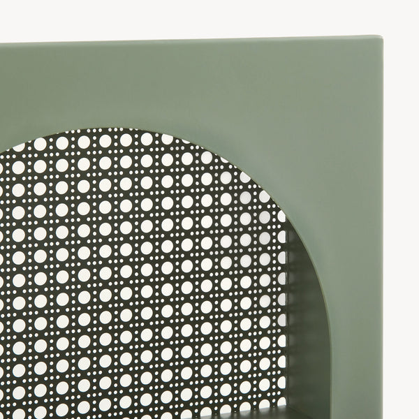 Raft de perete Jäller 40x30x13 cm metal [en.casa]