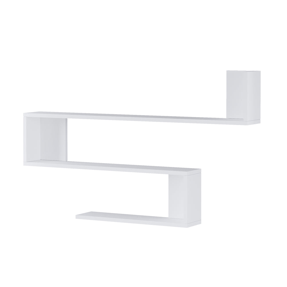 Wandregal Kitee 120 x 14,5 x 71,5 cm in versch. Farben [en.casa] - premiumXL