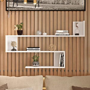 Raft de perete Kitee 71,5x120x14,5cm pal [en.casa]