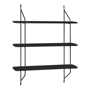 Raft de perere Østfold 100x80x21cm otel PAL [en.casa]