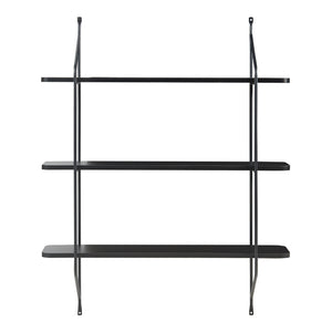 Raft de perere Østfold 100x80x21cm otel PAL [en.casa]