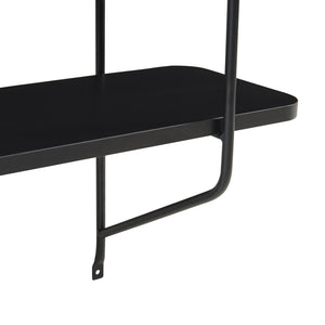 Raft de perere Østfold 100x80x21cm otel PAL [en.casa]