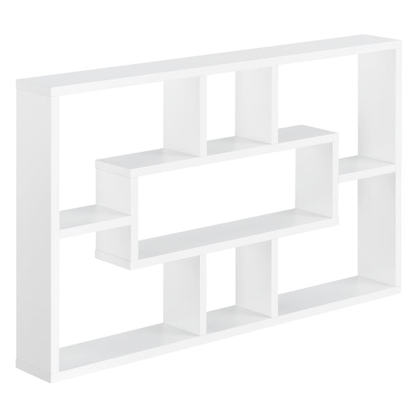 Raft perete Qinngua 77 x 10 x 48 cm culori diferite [en.casa] 