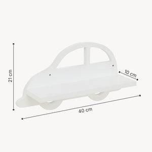 Raft de perete Skanderborg alb masuri si modele diferite [en.casa]