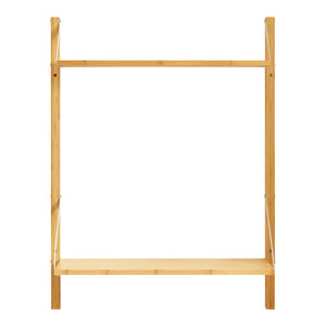 Raft perete Tingvoll bambus natur [en.casa]